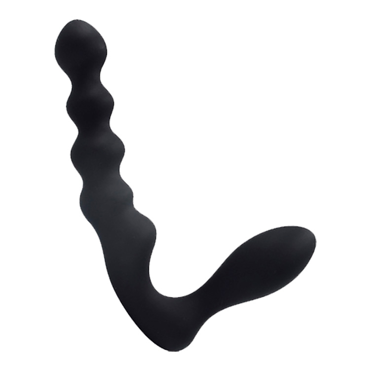 7 Inch Silicone Prostate Pleaser black