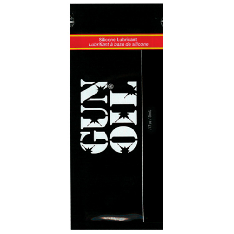 GUN OIL Bulk Single-Use Lube Packets Silicone
