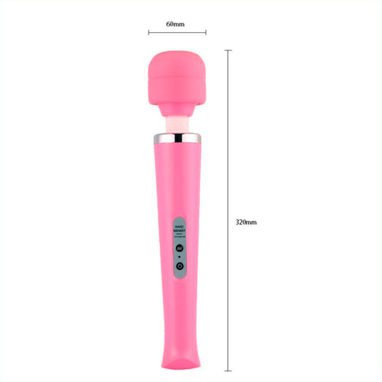 Rechargeable 10 Speed Magic Wand Massager Black